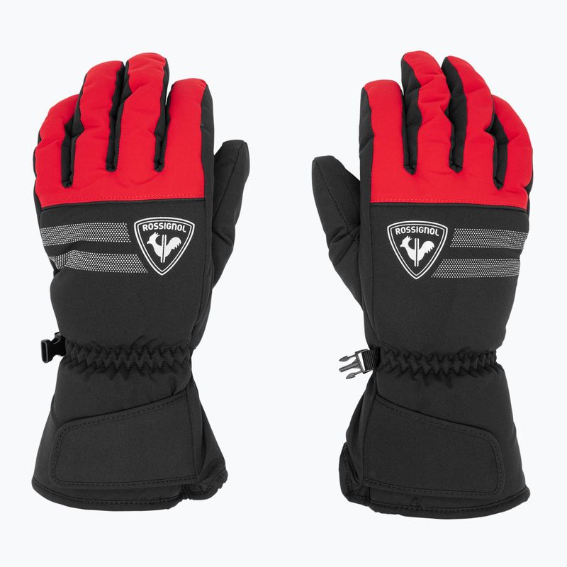 Rossignol guanti da sci da uomo Perf sport rosso 3