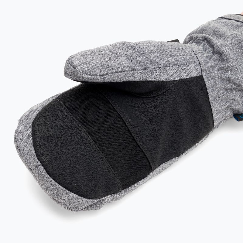 Guanto da sci Rossignol Jr Roc Impr M grigio erica per bambini 4