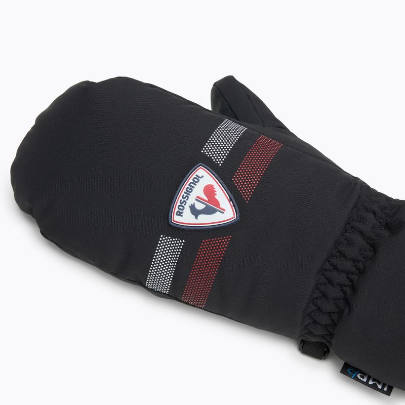 Rossignol Jr Roc Impr M guanto da sci per bambini nero 4