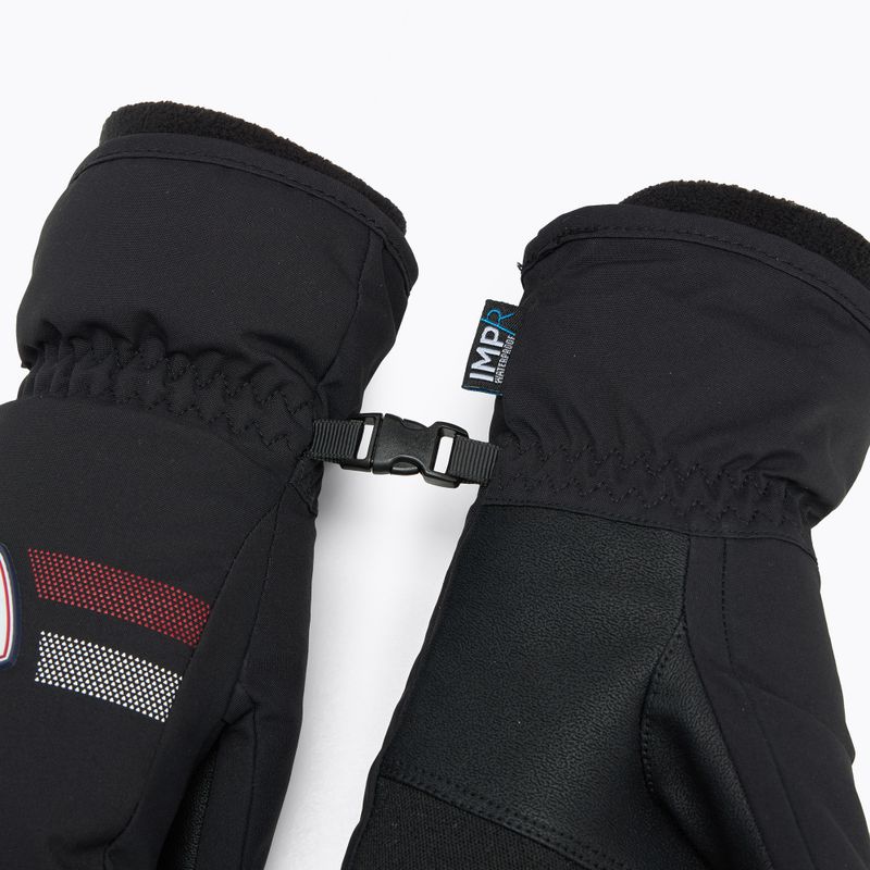 Rossignol Jr Roc Impr M guanto da sci per bambini nero 5