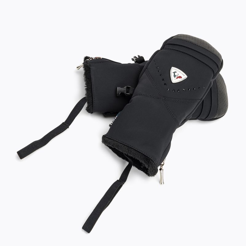 Guanto da sci da donna Rossignol Absolute Impr M nero 5