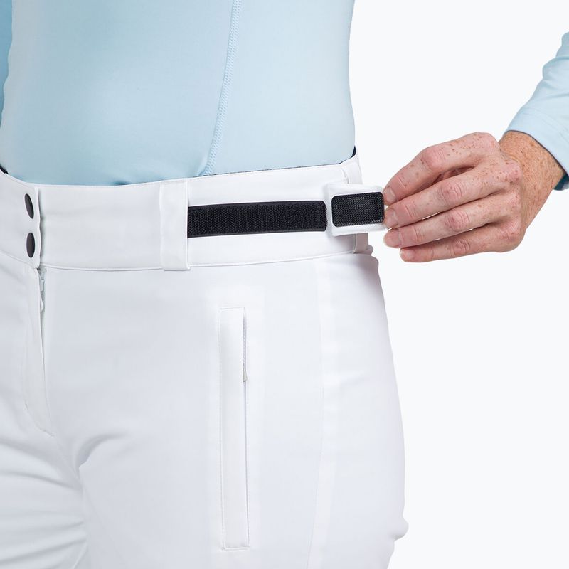 Pantaloni da sci da donna Rossignol Staci bianco 5