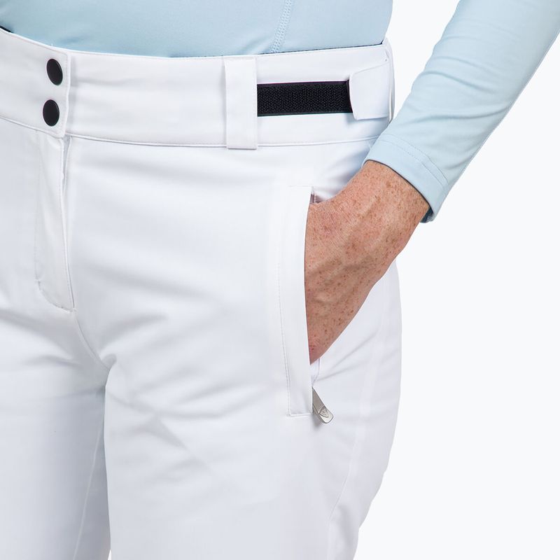 Pantaloni da sci da donna Rossignol Staci bianco 6