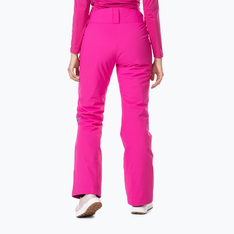 Pantaloni da sci donna Rossignol Staci orchidea rosa 2
