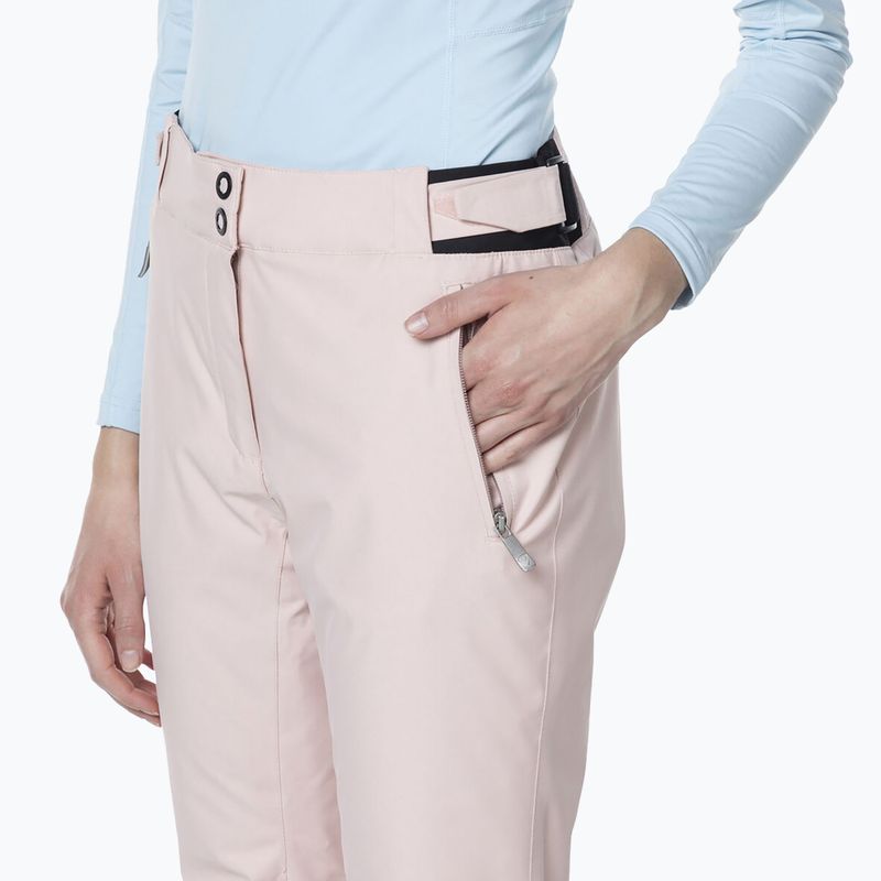 Rossignol pantaloni da sci da donna rosa cipria 6