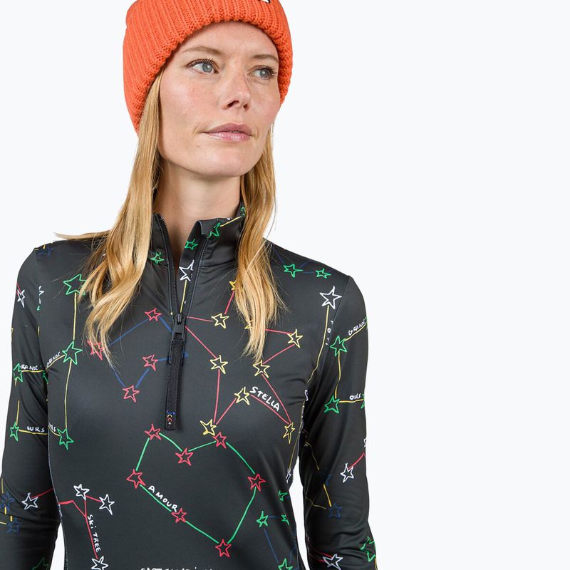 Maglia termica da donna Rossignol Booster 1/2 Zip Top 100 black 5