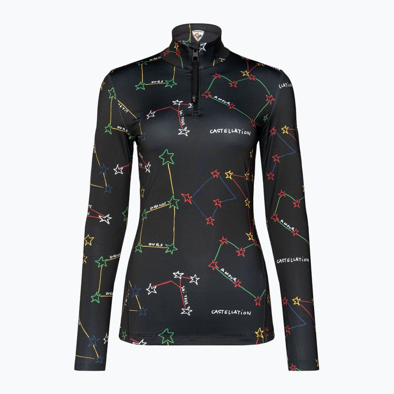 Maglia termica da donna Rossignol Booster 1/2 Zip Top 100 black 7