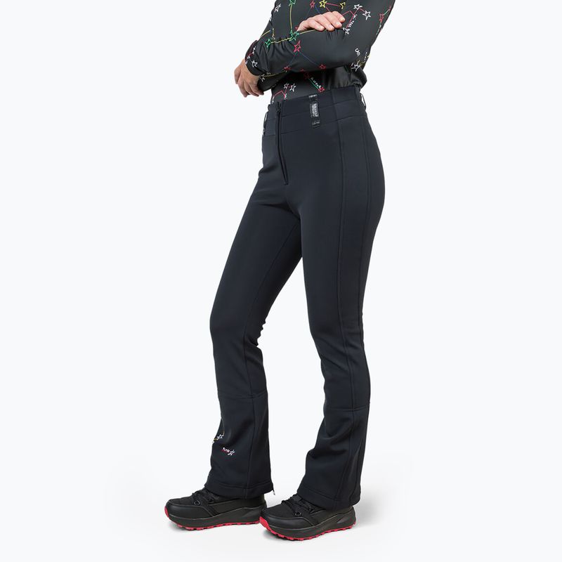 Pantaloni da sci da donna Rossignol Sirius Soft Shell nero 5