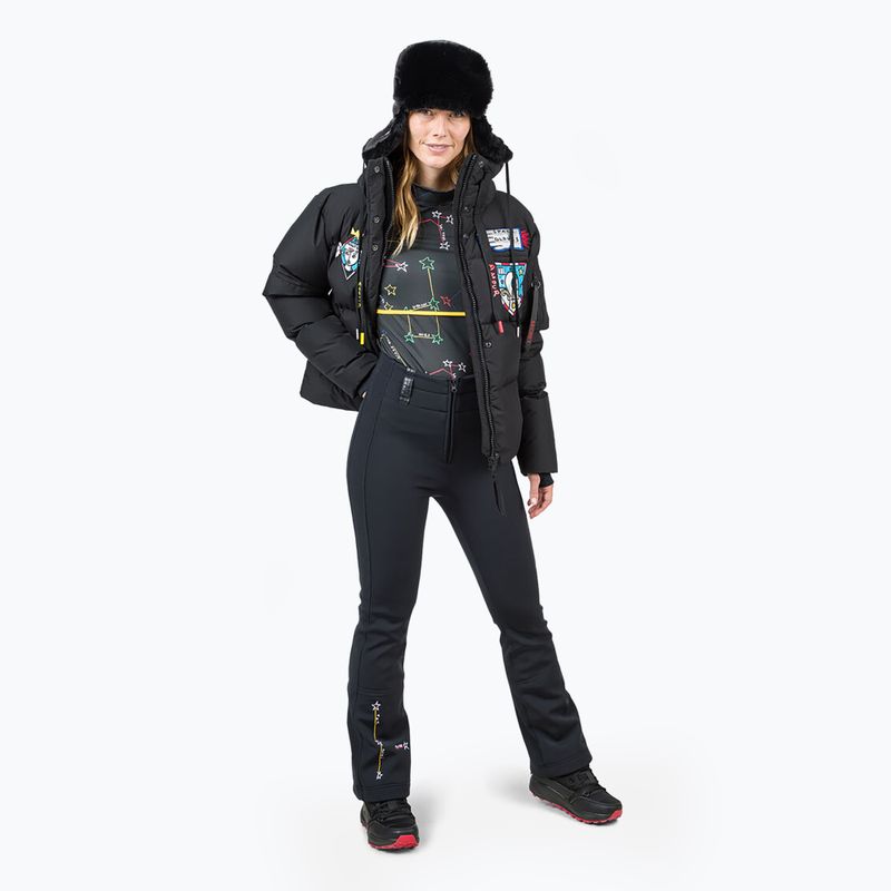 Pantaloni da sci da donna Rossignol Sirius Soft Shell nero 6