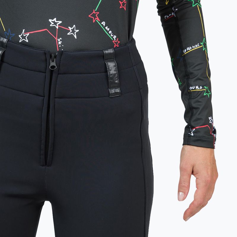 Pantaloni da sci da donna Rossignol Sirius Soft Shell nero 8