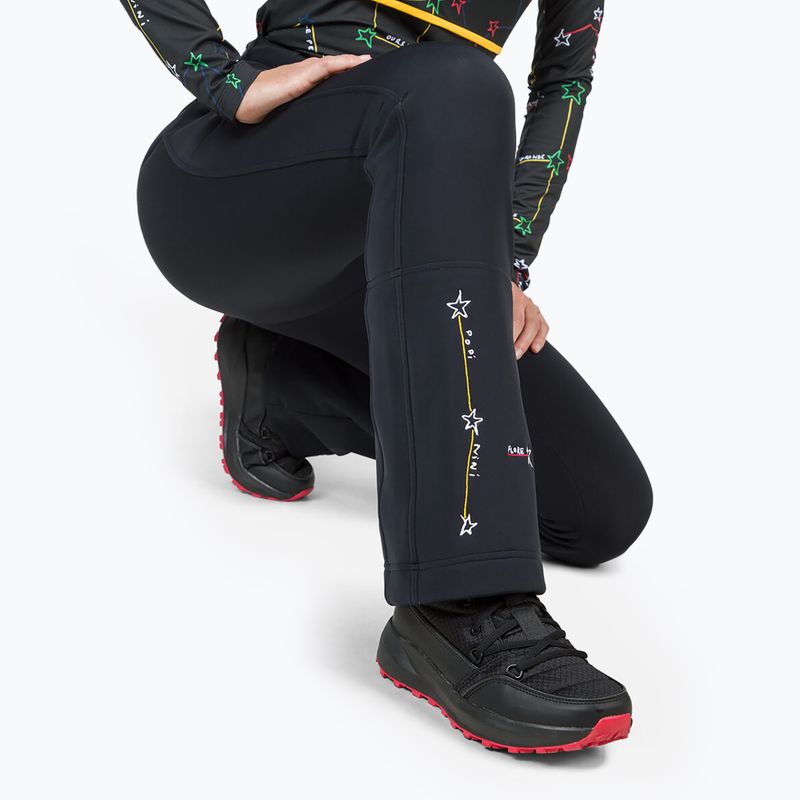 Pantaloni da sci da donna Rossignol Sirius Soft Shell nero 9