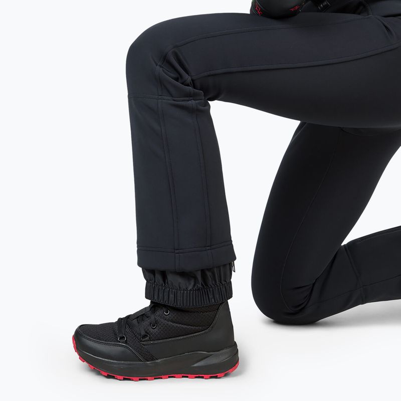 Pantaloni da sci da donna Rossignol Sirius Soft Shell nero 10