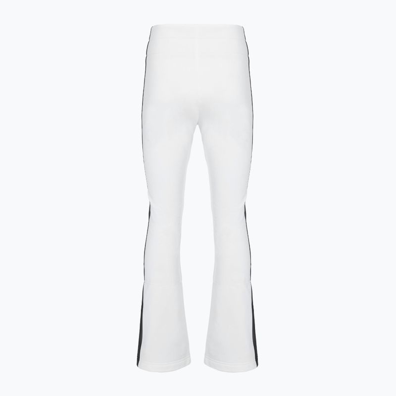 Pantaloni da sci Rossignol Resort Softshell da donna, bianco 4