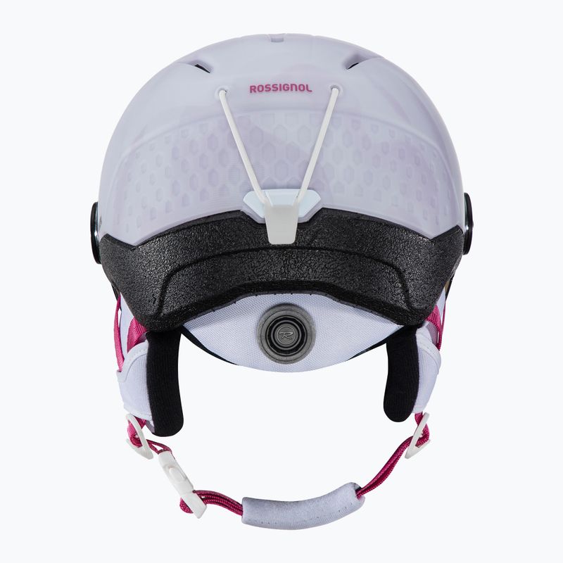 Rossignol Casco da sci per bambini Whoopee Visor Impacts bianco 10