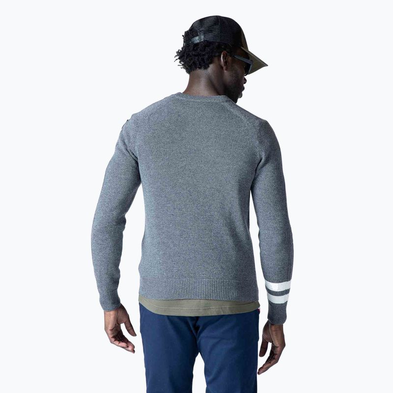 Maglione Rossignol Signature Uomo Rossignol Knit grigio 3