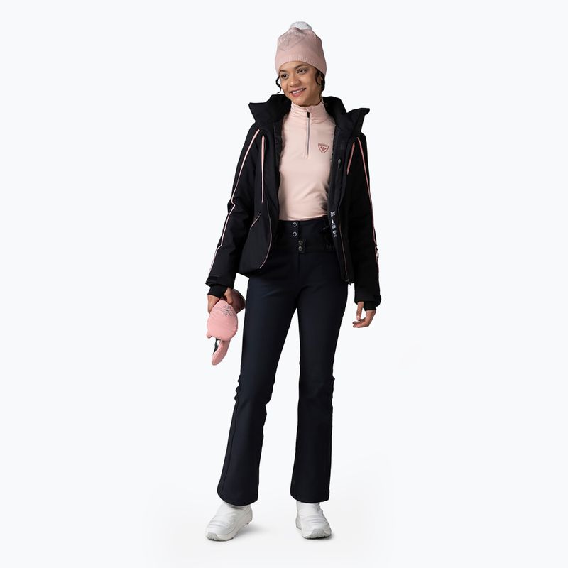 Maglia termica da donna Rossignol Classique 1/2 Zip powder pink 4