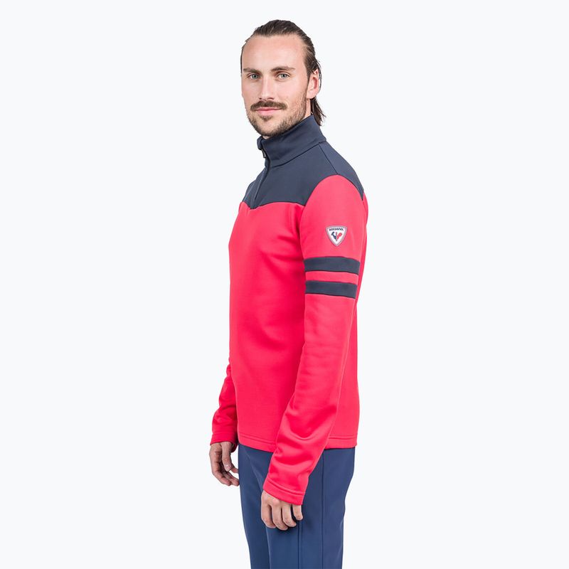 Maglia termica da uomo Rossignol Resort 1/2 Zip sports red 2