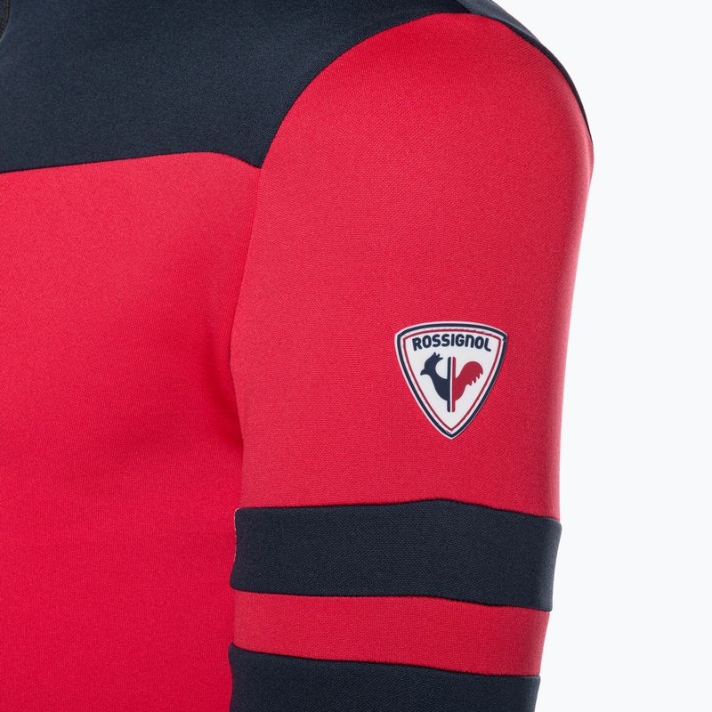 Maglia termica da uomo Rossignol Resort 1/2 Zip sports red 9