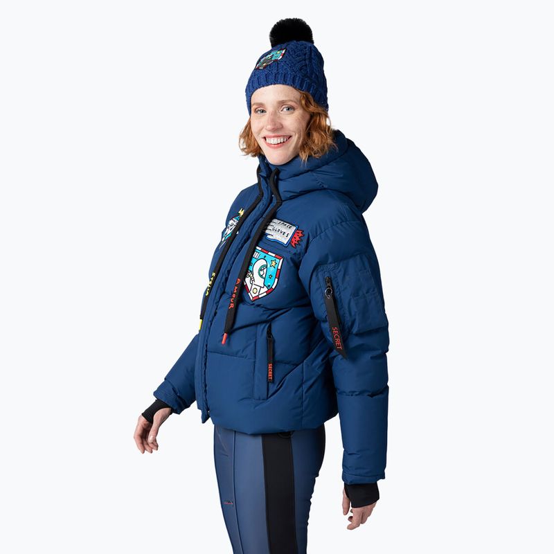 Giacca da sci donna Rossignol Modul Down Bomber blu cosmico 4