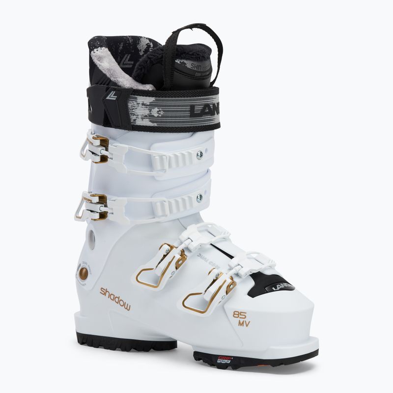 Scarponi da sci da donna Lange Shadow 85 W MV GW bianco/oro
