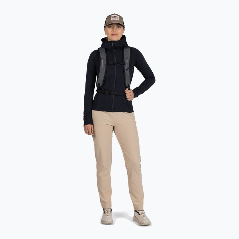 Felpa donna Rossignol Mid Layer Thin Full Zip black 2