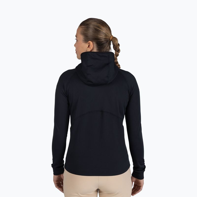 Felpa donna Rossignol Mid Layer Thin Full Zip black 3