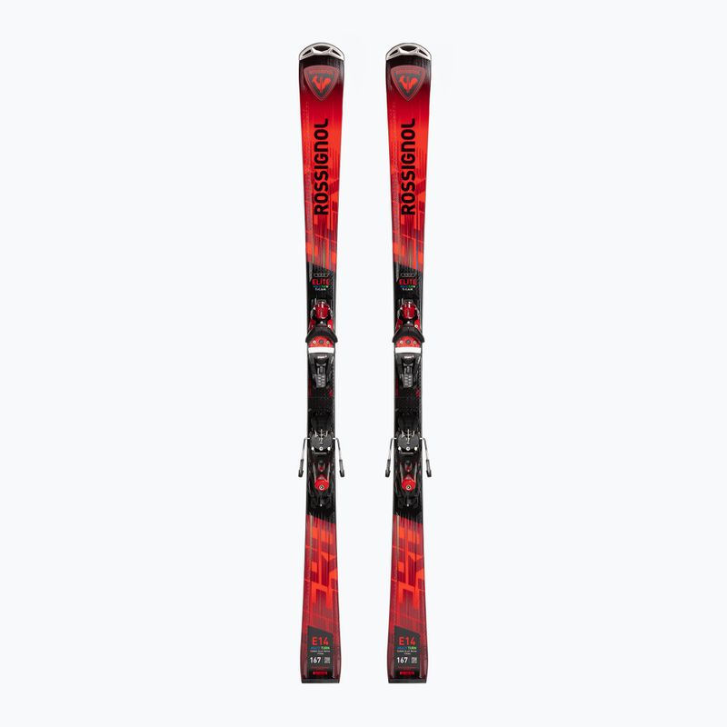 Sci da discesa Rossignol Hero Elite MT TI CAM K + attacchi SPX12 nero/rosso