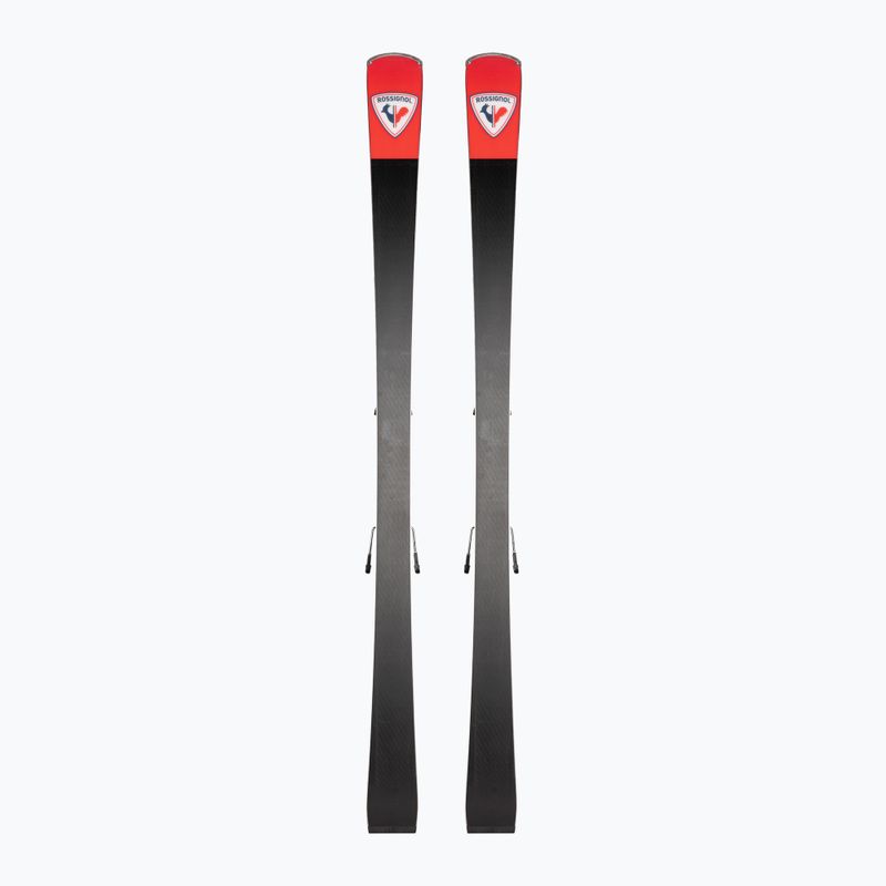 Sci da discesa Rossignol Hero Elite MT TI CAM K + attacchi SPX12 nero/rosso 3