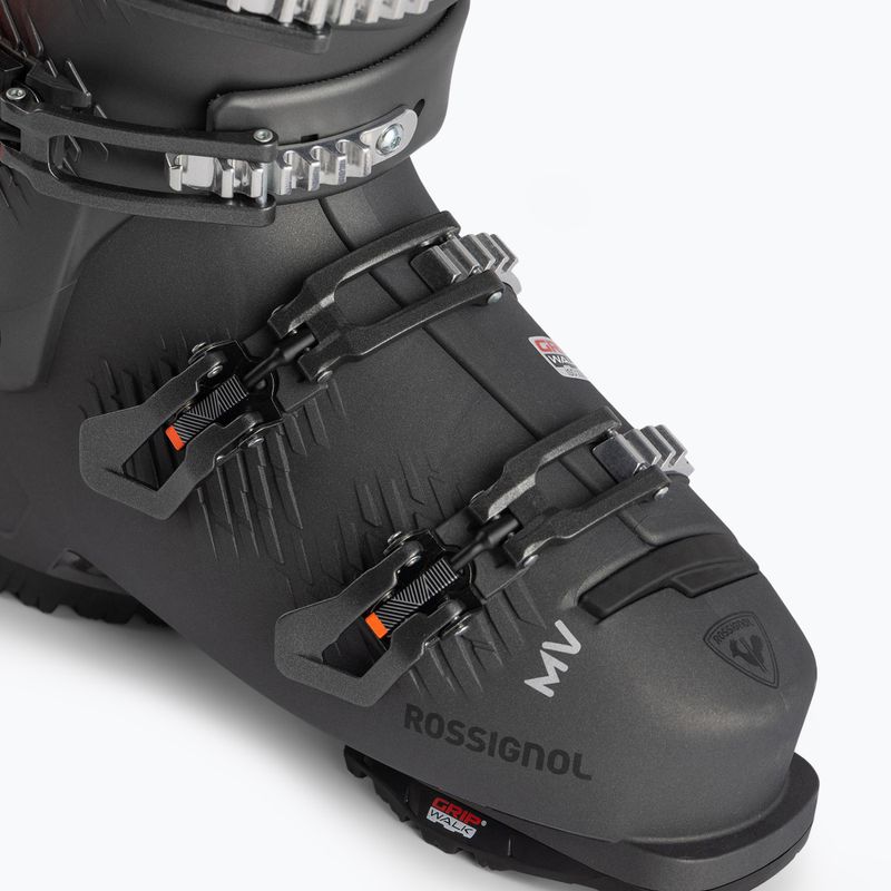 Scarponi da sci da uomo Rossignol Vizion 4B Pro 100 MV GW grigio metallo 12