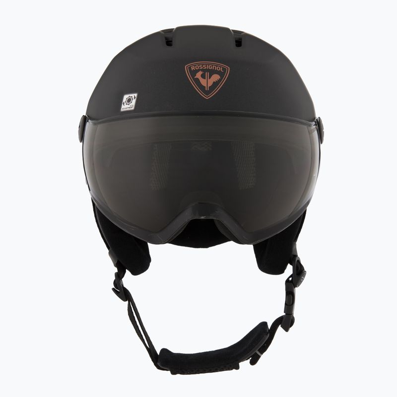 Rossignol Fit Visor Impacts Casco da sci Foto nero 2