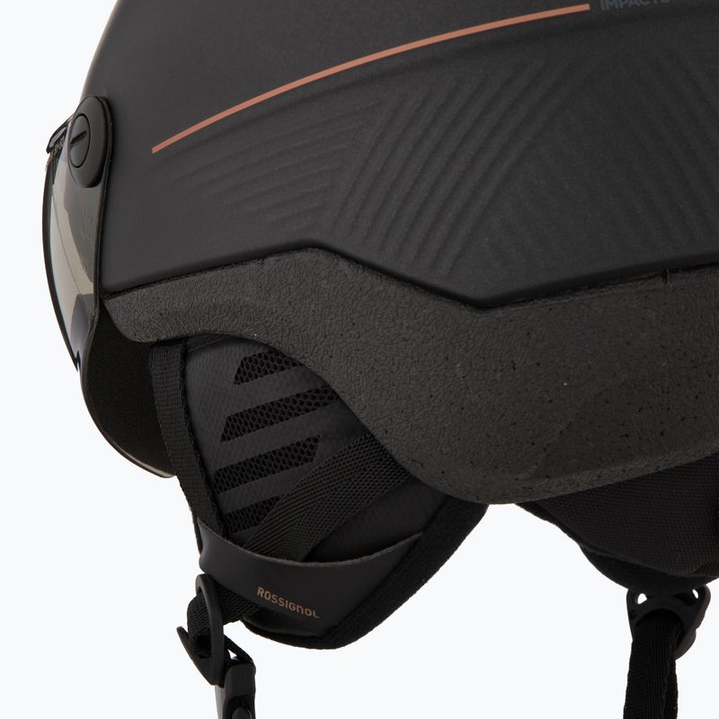 Rossignol Fit Visor Impacts Casco da sci Foto nero 8