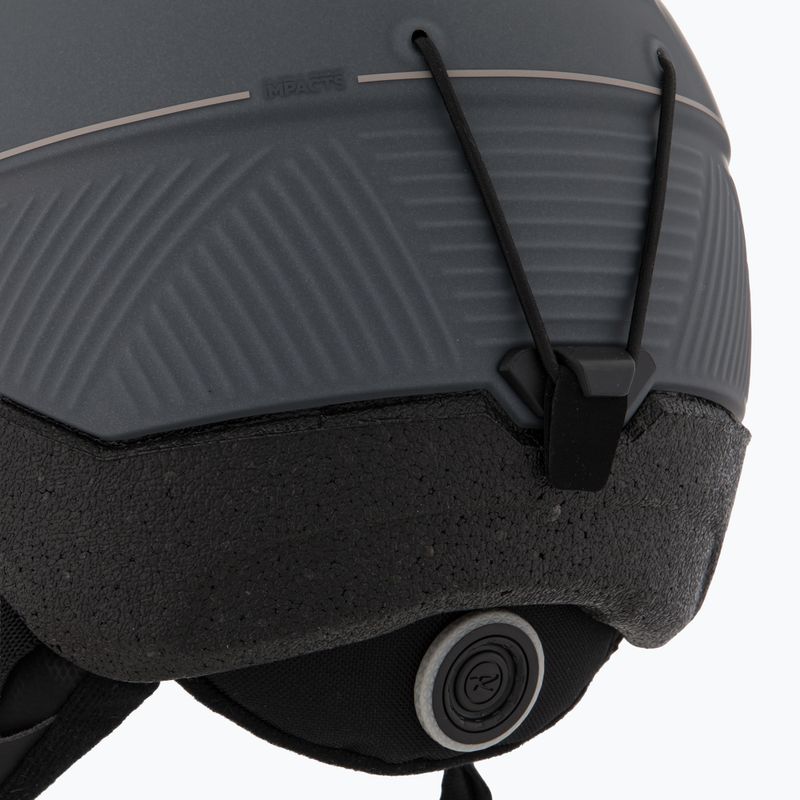 Rossignol Fit Visor Impacts Casco da sci foto grigio 7