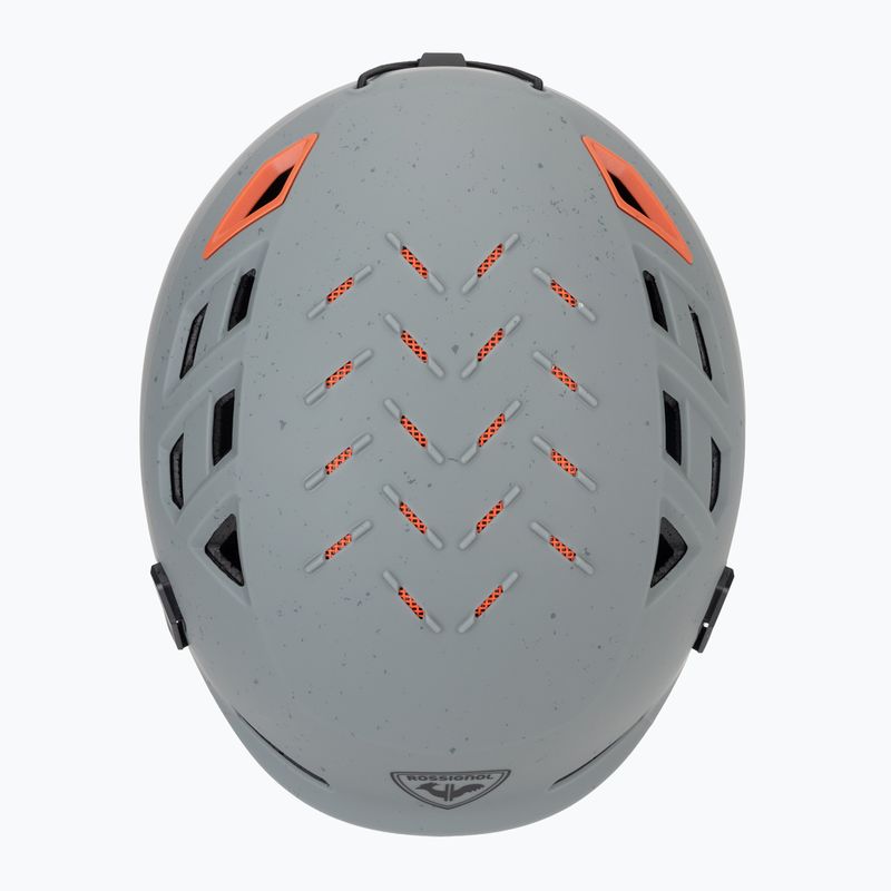 Casco da sci Rossignol Escaper Impacts grigio 6
