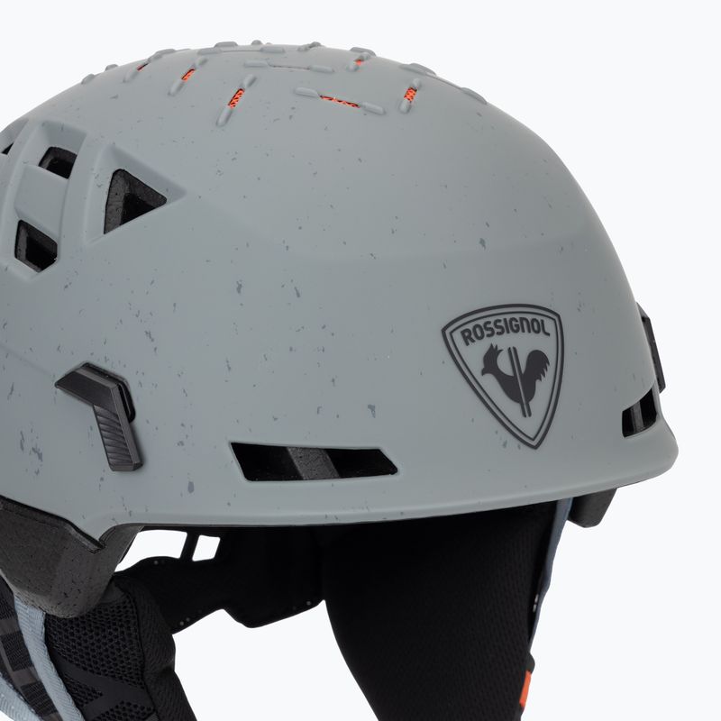 Casco da sci Rossignol Escaper Impacts grigio 7