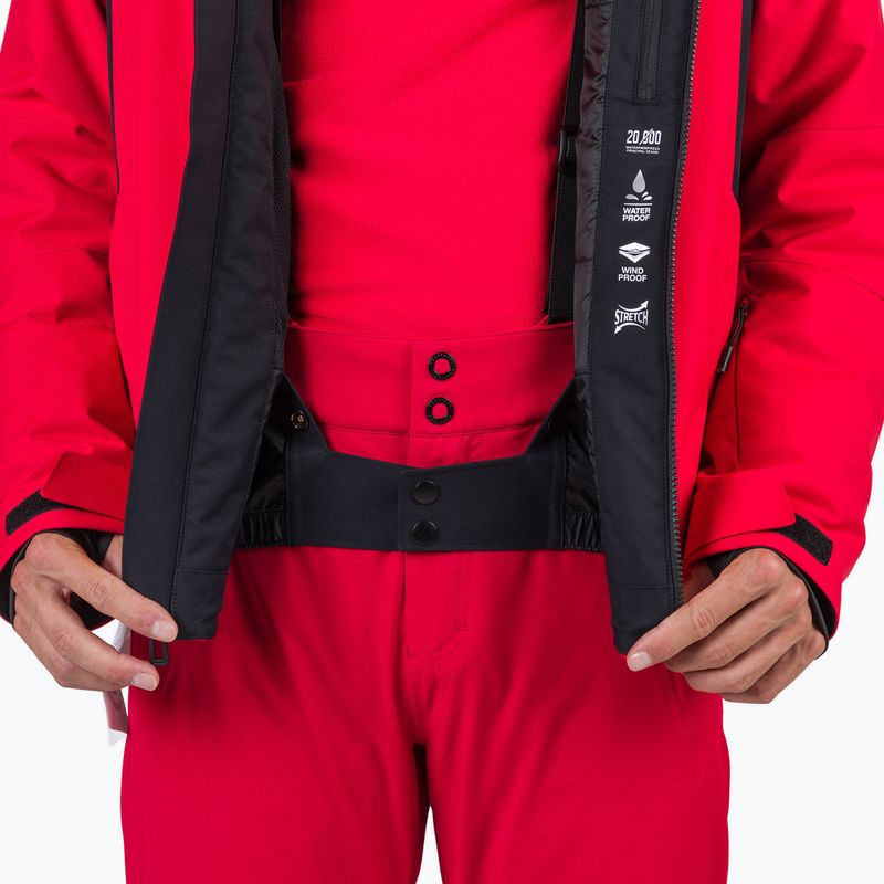 Giacca da sci Rossignol da uomo Velika sport rosso 10