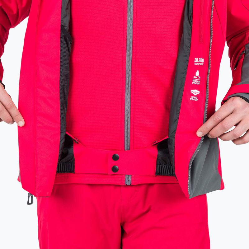 Giacca da sci Rossignol Wispile sport rosso uomo 13