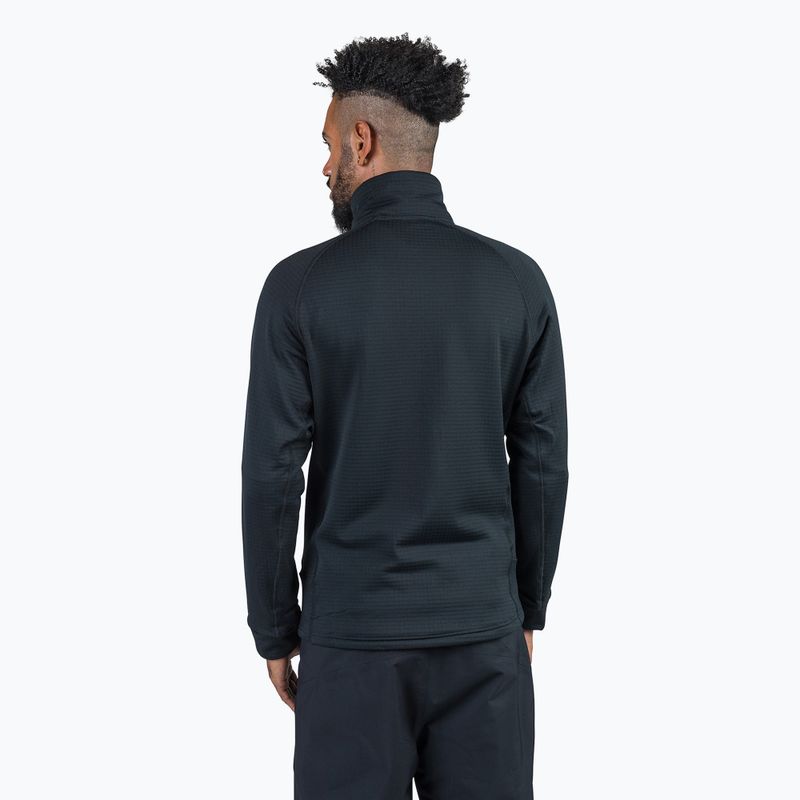 Felpa Rossignol Blackside Fleece Fz uomo nero 3