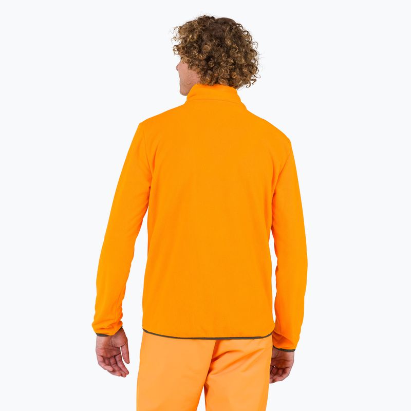 Felpa da uomo Rossignol Strawpile Fleece Hz sunburst 3