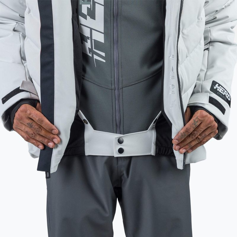 Giacca da sci Rossignol Hero Blackside Puffy soft grey da uomo 18