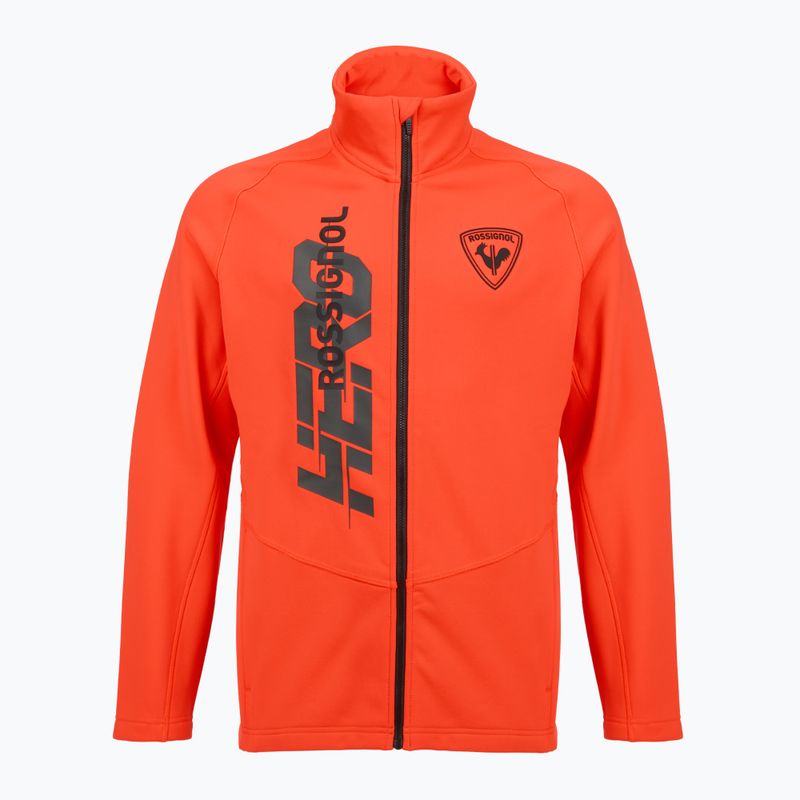 Felpa Rossignol New Hero Classique Clim uomo rosso neon 6