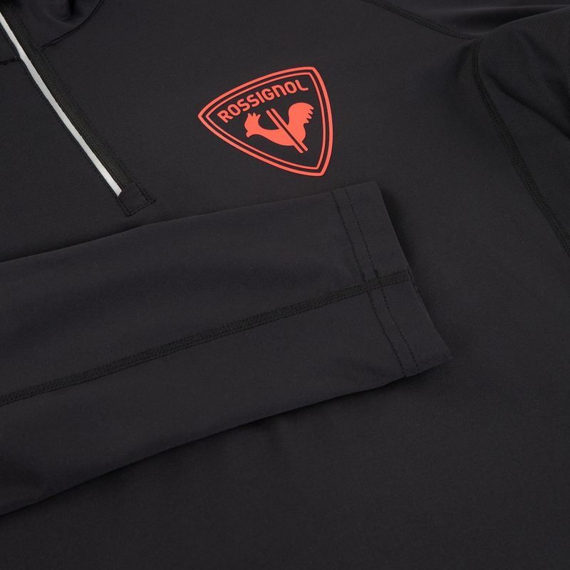 Felpa da sci Rossignol uomo New Hero Classique Hz nero 6