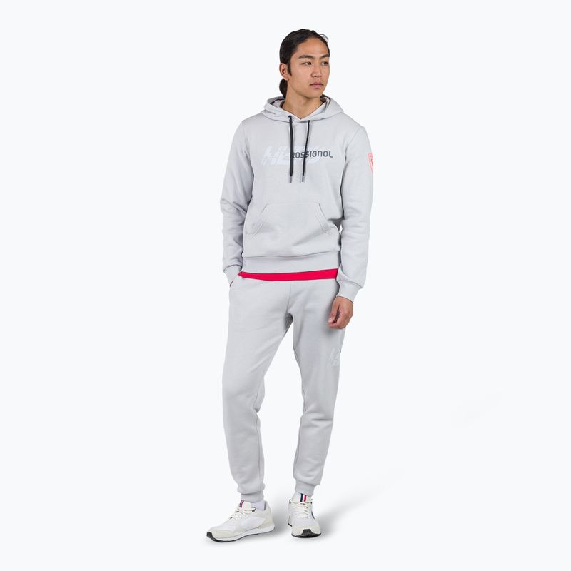 Rossignol New Hero Hoodie Uomo grigio morbido 2