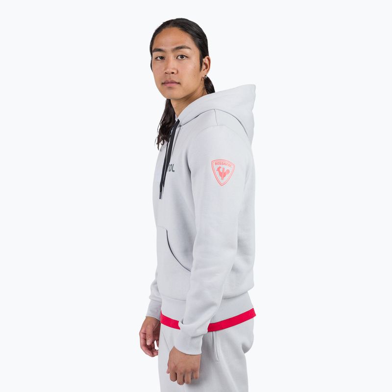 Rossignol New Hero Hoodie Uomo grigio morbido 4