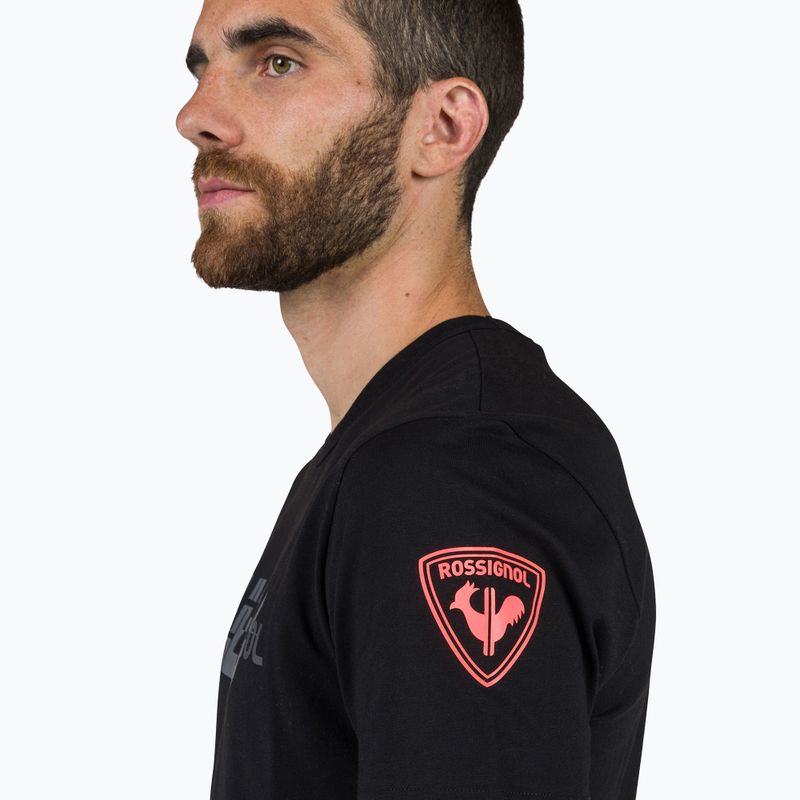 Rossignol uomo New Hero Graphic Tee nero 5