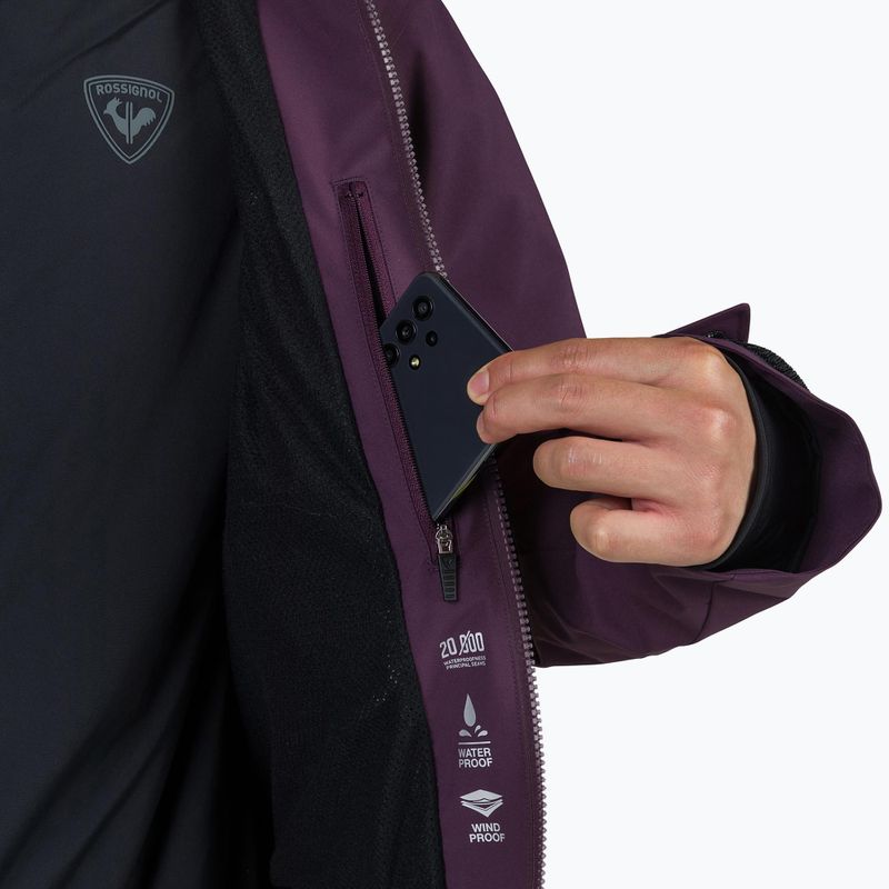 Giacca da sci Rossignol Corbet'S 2L mulberry da uomo 8