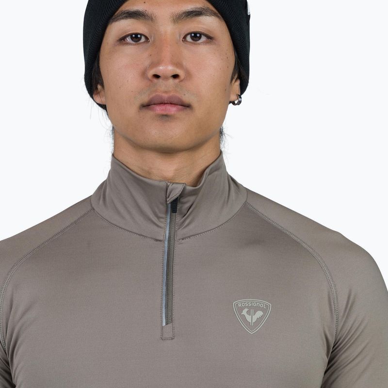 Maglia termica da uomo Rossignol Classique 1/2 Zip dune 4
