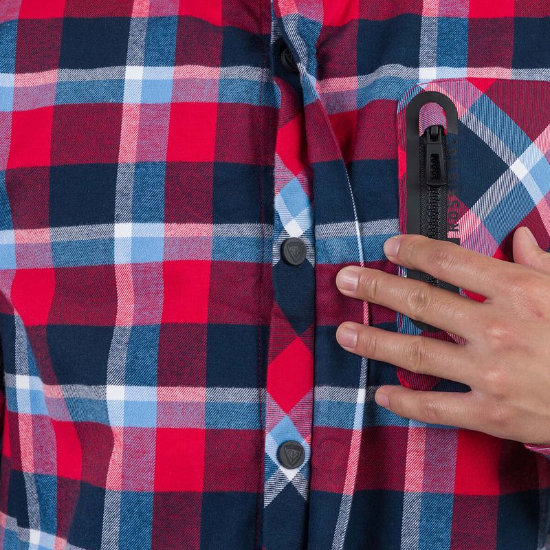 Camicia Rossignol Ranch da uomo, navy scuro 7