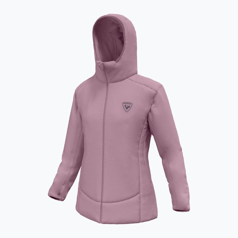 Giacca imbottita da donna Rossignol Opside Hoodie moonlight mauve 9