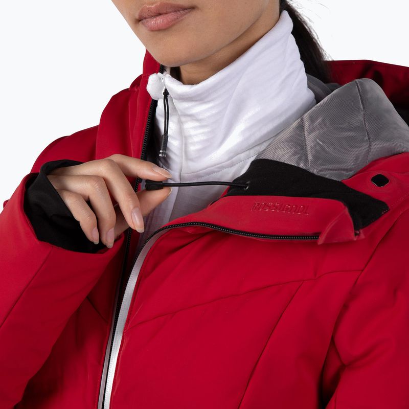 Giacca da sci donna Rossignol Blackside Puffy rosso rubino 5