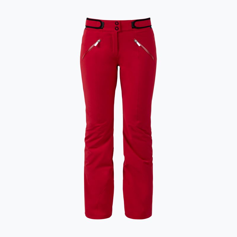 Pantaloni da sci Rossignol da donna Blackside rosso rubino 8